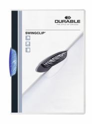 Durable Swingclip protège documents Plastique Bleu (Durable SWINGCLIP A4 Folder Blue [25])