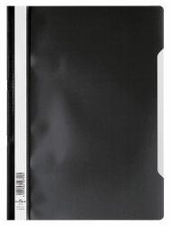 Durable 2573-01 protège documents Polypropylène [PP] Noir, Transparent (Durable Clear View A4 Folder Black [50])