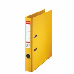 Esselte 811410 classeur à anneaux A4 Jaune (Brevordner No1 Power PP A4 50mm gul)