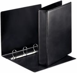 Esselte 49763 classeur à anneaux A4 Noir (Esselte Panorama ringbind m/2 lom. A4)
