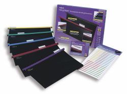 Snopake HangGlider Suspension Files - 25 Files, Asst Cols dossier suspendu A4 (Snopake HangGlider Box of 25 Files- 1 Box)