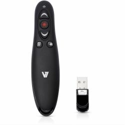 V7 Télécommande de présentation professionnelle sans fil (PRESENTER WIRELESS 2.4GHZ INCL - USB DONGLE WTH CARD READER)