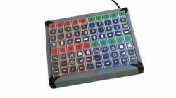 P&I Engineering XK-80 clavier USB Noir, Gris (PI Engineering X-Keys Desktop USB 80 key. [1Year warranty])