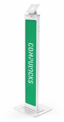 Compulocks VESA Brandable Floor Stand White (VESA BRANDABLE FLOOR STAND - - WHITE)