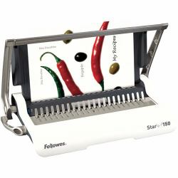 Fellowes Star+ 150 150 feuilles Gris, Blanc (Star+ 150 Comb Binder)