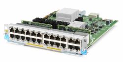 HPE Aruba 20-port 10/100/1000BASE-T PoE+ / 4-port 1/2.5/5/10GBASE-T PoE+ MACsec v3 zl2 network switch module (HP Modul zl2 v3 20xGBit PoE+/4x10GBit J9991A)