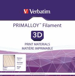 Verbatim PRIMALLOY Thermoplastic elastomer [TPE] White 500 g (Verbatim Primalloy 2.85mm white 500g reel)