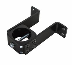 B-Tech SYSTEM 2 - Wall Mounting Bracket for Ø50mm Poles (Wall Mounting Bracket - Wall Mounting Bracket, - Bracket, Black, 150 kg, 144 mm, 135 mm, 44 mm - Warranty: 120M)