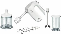 Bosch MFQ4080 mixer Hand mixer 500 W Silver, White (Bosch MFQ4080 - hÃ¥ndmixer - hvid/sÃ¸lv)