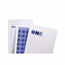 GBC Thermal Binding Covers Standard A4 10mm (GBC IB370168 Standard White ThermaBind Cover A4 10mm)