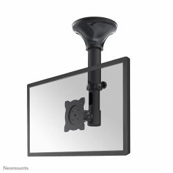 Neomounts FPMA-C025BLACK Support de plafond pour écran de 10-30" - h37-47 cm - inclinable (FPMA-C025BLACK, Ceiling Mount - for 1 x 10-30 - Display/Monitor, Max 12kg, VESA 75x75-100x100, Heigh Adju...