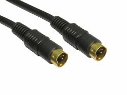 Cables Direct 2VV-02 S-video cable 2 m S-Video [4-pin] Black (2m S-Video Cable)