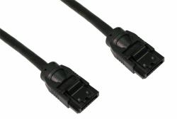 Cables Direct SATA 3.0 45cm SATA cable 0.45 m SATA 7-pin Black (CDL 0.45m SATA v3 Data Cable)