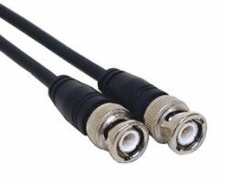 Cables Direct BNC - BNC, 1m coaxial cable Black (CDL 1m BNC Cable)