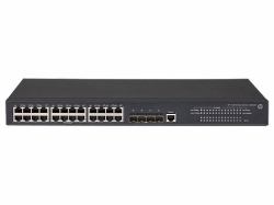 HPE FlexNetwork 5130 24G 4SFP+ EI Géré L3 Gigabit Ethernet [10/100/1000] 1U Noir (EUROPE - ENGLISH LOCALIZATION)