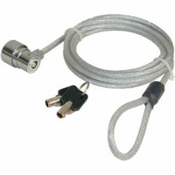 Port Designs Security CABLE KEY cable lock Stainless steel 1.8 m (Port Connect - Security cable for laptop; desktop; monitor; video projector and devices with a T security slot. Provided with 2 ind...