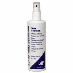 AF BCL250 Spray de nettoyage pour tableau blanc (AF White Boardclene Pumpsray 2 EMULSION CLEANER 250ML PUMP)