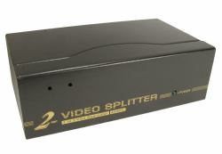 Cables Direct 2xVGA 450Mhz VGA (CDL 2 Port SVGA Splitter [450 MHz])