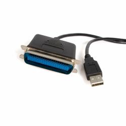 StarTech.com Câble Adaptateur de 3m USB vers 1 Port Parallèle pour Imprimante - Mâle Mâle (10 FT USB TO PARALLEL PRINTER - ADAPTER - M/M)