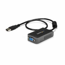 StarTech.com USB 2.0 to VGA Adapter, USB to VGA Monitor Converter for Windows, 1440x900 [no support for macOS/ChromeOS/Linux] - TAA (USB TO VGA ADAPTER EXTERNAL - DISPLAY VIDEO CONVERTER DONGLE)