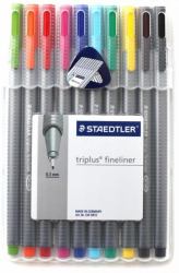 Staedtler 334 SB10 10 pièce[s] (STAEDTLER triplus - fineliner [pakke m)