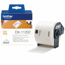 Brother Shipping Labels (DK SINGLE LABLE ROLLS - F/ QL-500/550 300PCS/RL 62X100)