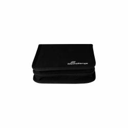 MediaRange BOX50 étui disque optique Étui avec portefeuille 24 disques Noir (MediaRange - omslag til CD/DVD disks)