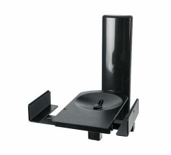 B-Tech BT77 Mur Noir (BT77B - Side Clamping Loudspeaker Wall Mount with Tilt & Swivel)