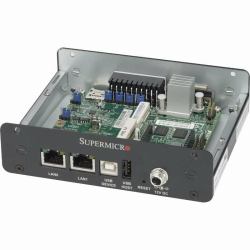 Supermicro SYS-E100-8Q-THE2 embedded computer 0.4 GHz Intel Quark 512 GB (CSE-E100-015F+ AOC-WPAN-Q58[EU] + AOC-WCDMA+ antennas)