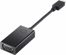 HP USB-C to VGA Display Adapter (HP - ekstern videoadapter - sort)