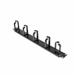 StarTech.com 1U 19in Metal Rackmount Cable Management Panel (1U CABLE MANAGEMENT DUCT D-RING - SERVER RACK HORIZONTAL ORGANIZER)