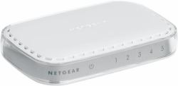 NETGEAR GS605-400PES network switch Unmanaged L2 Gigabit Ethernet [10/100/1000] White (5X 10/100/1000 PLATINUM DESKTOP - UNMANAGED SWITCH)