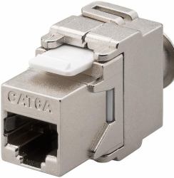 Microconnect KEYSTONE-10 keystone module (Keystone module CAT6a, STP - RJ45 to IDC connectors - Tested up to 500 MHz - Warranty: 300M)