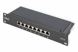 Digitus CAT 6, panneau de brassage de classe E, blindé (DIGITUS patch-panel - 1U - 10)