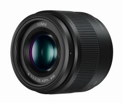 Panasonic LUMIX G 25 mm/F1.7 ASPH SLR Black (H-H025E-K - 25mm F1.7 Micro 4/3 Lens - Black)