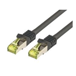 M-Cab CAT7 S-FTP PIMF 10m câble de réseau Noir S/FTP [S-STP] 