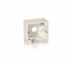 Equip Keystone System Surface Mounting Back Box (Equip 760302 Surface Back Box for Wall Outlet 760301; pearl white. [2Years warranty])