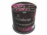 MediaRange MR204 CD vierge CD-R 700 Mo 52x 100 pièce[s] (CD-R 700MB 52x SP[100] - Warranty: 12M)