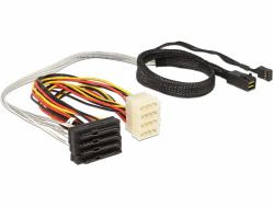 DeLOCK 83390 Serial Attached SCSI [SAS] cable 0.5 m Multicolour (Delock SAS internt kabel - 50 cm)
