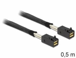 DeLOCK 0.5m, Mini SAS HD x 4 SFF 8643 0,5 m Noir (Delock SAS internt kabel - 50 cm)