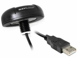 Navilock NL-8004U Module récepteur GPS USB Noir 