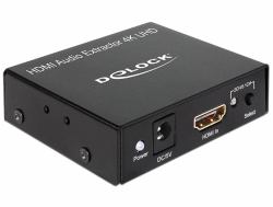 DeLOCK 62692 extension audio/video Récepteur AV Noir (DeLOCK - HDMI audio signal-udtrÃ¦k)