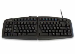 goldtouch V2 Keyboard clavier Universel USB QWERTY Russe Noir 