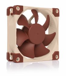 Noctua NF-A8 PWM computer cooling system Computer case Fan 8 cm Beige, Brown (NF-A8 PWM Fan - 80mm - NF-A8 PWM, Computer case, - Cooler, 8 cm, 450 RPM, 2200 RPM, 13.8 dB - Warranty: 12M)