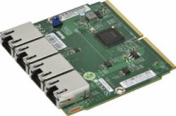 Supermicro AOC-MGP-I4-O network equipment spare part Voice network module (SIOM 4-port GbE RJ45, Intel i350 [Retail Pack])