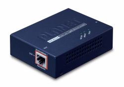 PLANET POE-E201 network extender Network transmitter & receiver Blue (IEEE802.3at POE+ Repeater - [Extender] - High Power POE - Warranty: 36M)