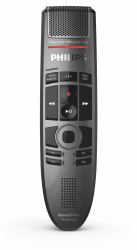 Philips SpeechMike Premium Touch Grey, Metallic (Philips SMP3800 SpeechMike Premium II barcode scanner with track-pad SMP3800/00)