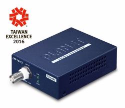 PLANET LRP-101CE network extender Network transmitter Blue 100 Mbit/s (1-Port 10/100TX POE PSE + - 1-Port Coax Long Reach POE - Extender, -20 to 70 Degree C - Warranty: 36M)