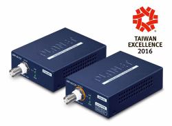PLANET LRP-101C-KIT network extender Network transmitter & receiver Blue 10, 100 Mbit/s (1-PORT LONG REACH POE OVER - Coax Ext Kit LRP-101CH+CE - -20 to 70 Degree C, up to 1KM - Warranty: 36M)