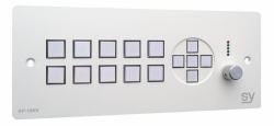 SY Electronics SY-KP10NVE-BW accessoire de commutateur de matrice (SY UK 10 button Keypad Controller with Ethernet, navigation keys and rotary volume control. White)